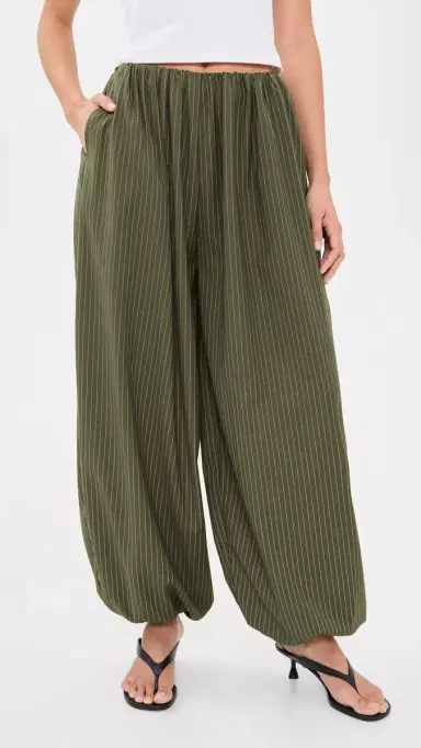 Muse Assembly Eva Trousers Green | Thumbnail 2 Muse Assembly Eva Trousers Green | Thumbnail 2