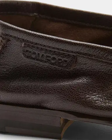 Tom Ford Moc Toe Leather Loafers | Thumbnail 5 Tom Ford Moc Toe Leather Loafers | Thumbnail 5