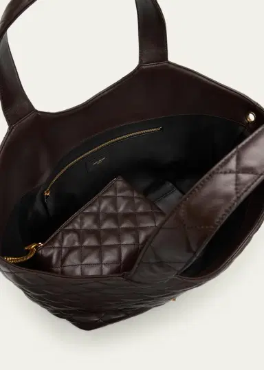 Saint Laurent Medium Quilted Leather Top-Handle Bag | Thumbnail 4 Saint Laurent Medium Quilted Leather Top-Handle Bag | Thumbnail 4
