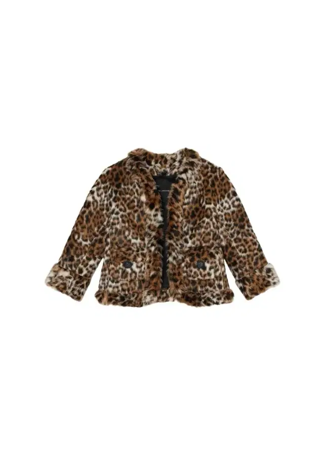 Faux Fur Leopard Print Jacket Faux Fur Leopard Print Jacket