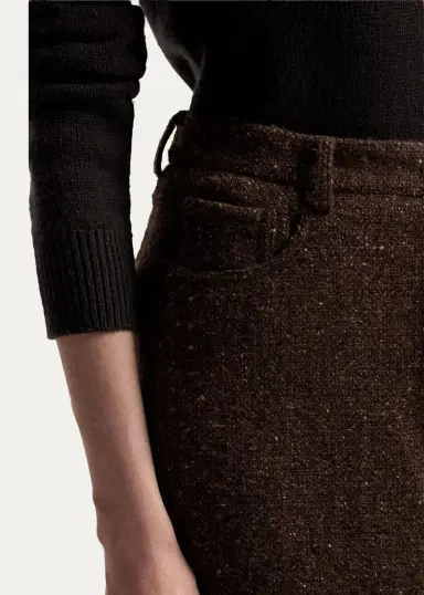 Ralph Lauren Collection Fontaine Wool-Blend Donegal Tweed Maxi Skirt | Thumbnail 5 Ralph Lauren Collection Fontaine Wool-Blend Donegal Tweed Maxi Skirt | Thumbnail 5
