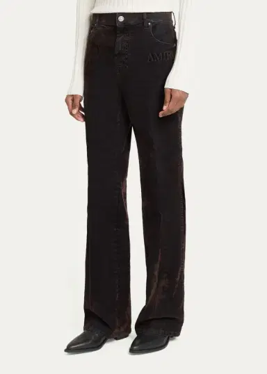 AMIRI Men's Flock MA Fit Five-Pocket Pants | Thumbnail 4 AMIRI Men's Flock MA Fit Five-Pocket Pants | Thumbnail 4
