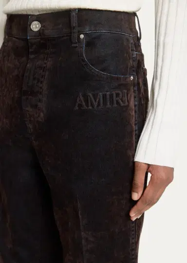 AMIRI Men's Flock MA Fit Five-Pocket Pants | Thumbnail 5 AMIRI Men's Flock MA Fit Five-Pocket Pants | Thumbnail 5