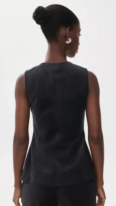 Saloni Alia Waistcoat Black | Thumbnail 3 Saloni Alia Waistcoat Black | Thumbnail 3