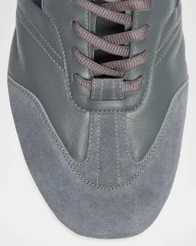Gucci Men's Flex Suede Low-Top Sneakers | Thumbnail 3 Gucci Men's Flex Suede Low-Top Sneakers | Thumbnail 3
