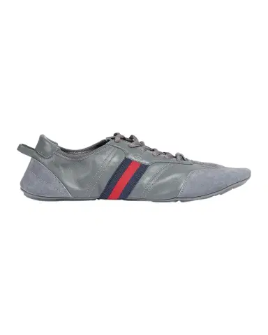 Gucci Men's Flex Suede Low-Top Sneakers | Thumbnail 1 Gucci Men's Flex Suede Low-Top Sneakers | Thumbnail 1