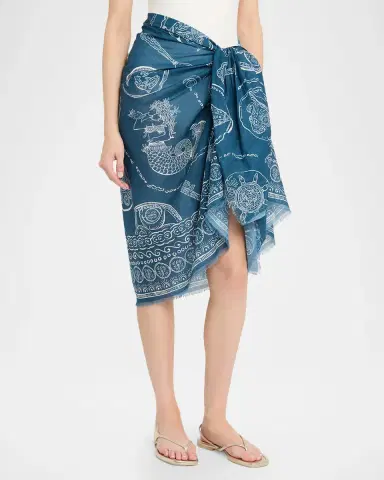ALÉMAIS Lucky Cotton Pareo Coverup | Thumbnail 4 ALÉMAIS Lucky Cotton Pareo Coverup | Thumbnail 4