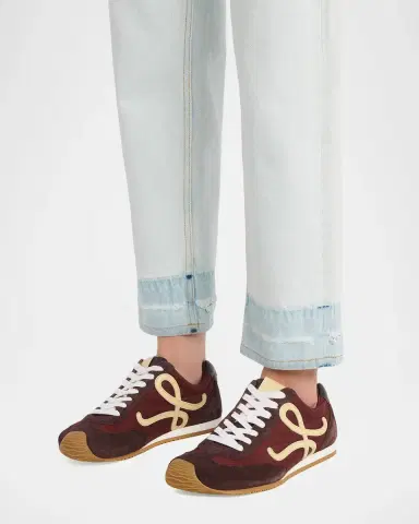 LOEWE Ballet Runner 2.0 Mixed Leather Sneakers | Thumbnail 2 LOEWE Ballet Runner 2.0 Mixed Leather Sneakers | Thumbnail 2