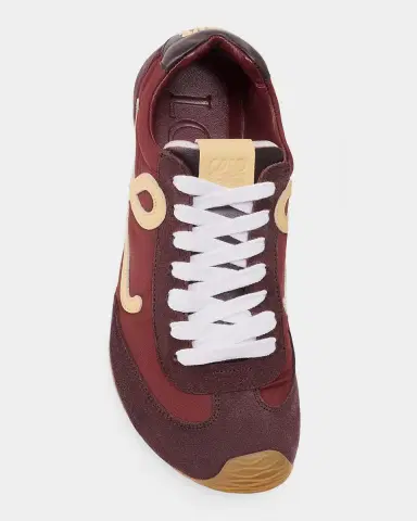 LOEWE Ballet Runner 2.0 Mixed Leather Sneakers | Thumbnail 5 LOEWE Ballet Runner 2.0 Mixed Leather Sneakers | Thumbnail 5