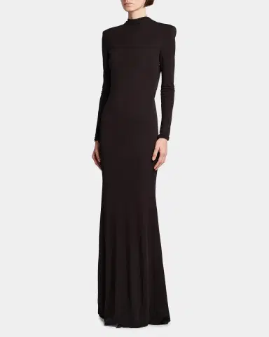 Tom Ford Crepe Jersey Cut-Out Back Gown | Thumbnail 6 Tom Ford Crepe Jersey Cut-Out Back Gown | Thumbnail 6