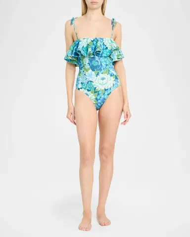 ALÉMAIS Margo Ruffle One-Piece wimsuit | Thumbnail 2 ALÉMAIS Margo Ruffle One-Piece wimsuit | Thumbnail 2