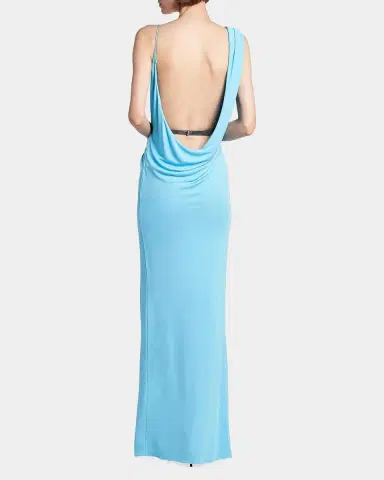 Tom Ford Crepe Jersey Asymmetric Evening Gown | Thumbnail 3 Tom Ford Crepe Jersey Asymmetric Evening Gown | Thumbnail 3