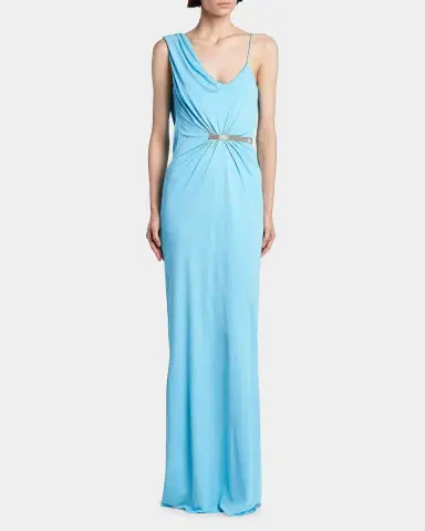 Tom Ford Crepe Jersey Asymmetric Evening Gown | Thumbnail 4 Tom Ford Crepe Jersey Asymmetric Evening Gown | Thumbnail 4