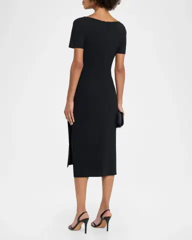 Chiara Boni La Petite Robe Sedva Sequin-Embellished Sheath Midi Dress | Thumbnail 3 Chiara Boni La Petite Robe Sedva Sequin-Embellished Sheath Midi Dress | Thumbnail 3