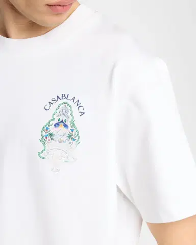 Casablanca Men's Cotton Jersey T-Shirt | Thumbnail 5 Casablanca Men's Cotton Jersey T-Shirt | Thumbnail 5
