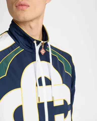 Casablanca Men's CC Logo Windbreaker Jacket | Thumbnail 5 Casablanca Men's CC Logo Windbreaker Jacket | Thumbnail 5