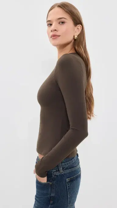 susana monaco Essential Crew Top | Thumbnail 4 susana monaco Essential Crew Top | Thumbnail 4
