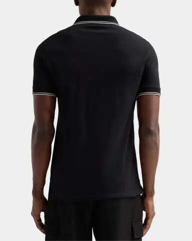 Stone Island Men's Stretch Cotton Pique Polo Shirt | Thumbnail 4 Stone Island Men's Stretch Cotton Pique Polo Shirt | Thumbnail 4