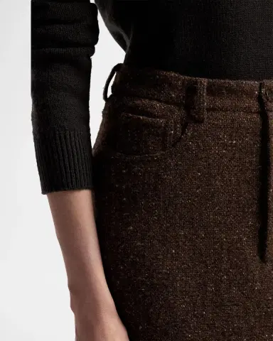 Ralph Lauren Collection Fontaine Wool-Blend Donegal Tweed Maxi Skirt | Thumbnail 5 Ralph Lauren Collection Fontaine Wool-Blend Donegal Tweed Maxi Skirt | Thumbnail 5