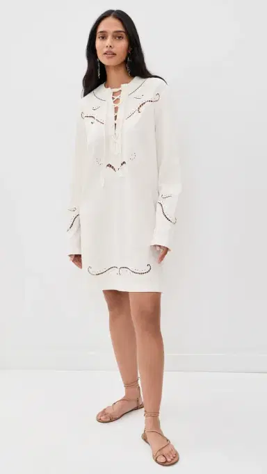 Isabel Marant Étoile Elka Dress Ecru | Thumbnail 5 Isabel Marant Étoile Elka Dress Ecru | Thumbnail 5