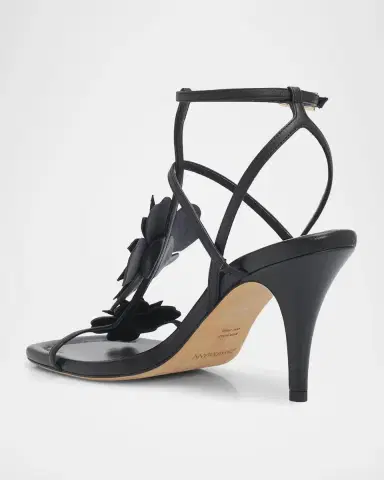 Zimmermann 85mm Belara Leather T-Strap Sandals | Thumbnail 4 Zimmermann 85mm Belara Leather T-Strap Sandals | Thumbnail 4