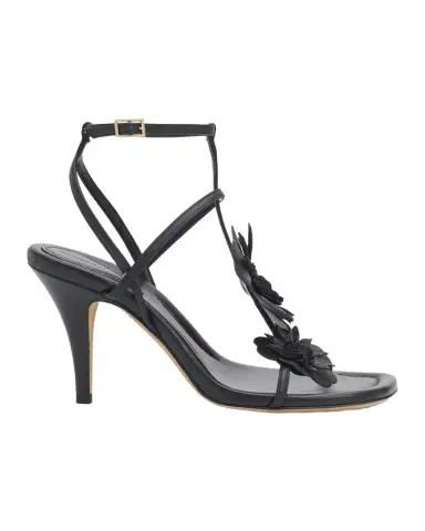 Zimmermann 85mm Belara Leather T-Strap Sandals | Thumbnail 1 Zimmermann 85mm Belara Leather T-Strap Sandals | Thumbnail 1