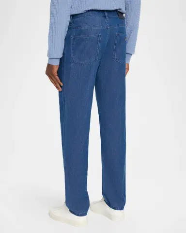 Emporio Armani Men's Medium-Wash Denim Straight-Leg Jeans | Thumbnail 3 Emporio Armani Men's Medium-Wash Denim Straight-Leg Jeans | Thumbnail 3