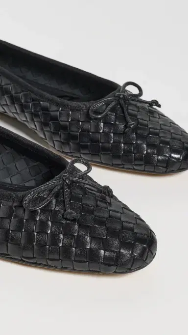Sam Edelman Ruthie Woven Flats Black | Thumbnail 6 Sam Edelman Ruthie Woven Flats Black | Thumbnail 6