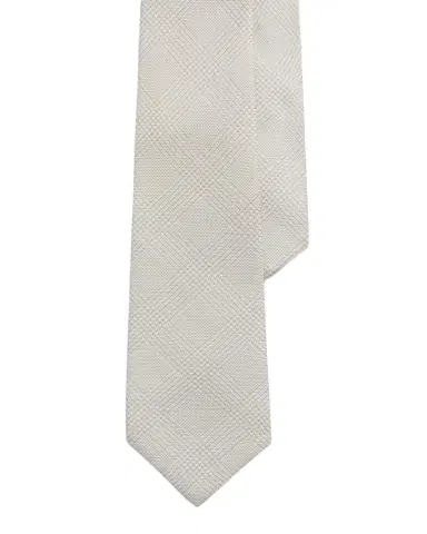 Ralph Lauren Men's Glen Plaid Cashmere-Silk Tie | Thumbnail 1 Ralph Lauren Men's Glen Plaid Cashmere-Silk Tie | Thumbnail 1