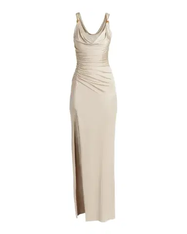 Versace Draped Sleeveless Gown | Thumbnail 1 Versace Draped Sleeveless Gown | Thumbnail 1