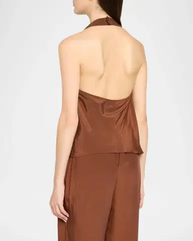 A.L.C. Ada Satin Halter Top | Thumbnail 3 A.L.C. Ada Satin Halter Top | Thumbnail 3