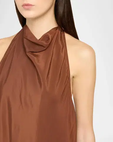 A.L.C. Ada Satin Halter Top | Thumbnail 5 A.L.C. Ada Satin Halter Top | Thumbnail 5