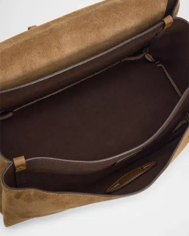 Tod 's T Timeless Suede Top-Handle Bag | Thumbnail 3 Tod 's T Timeless Suede Top-Handle Bag | Thumbnail 3