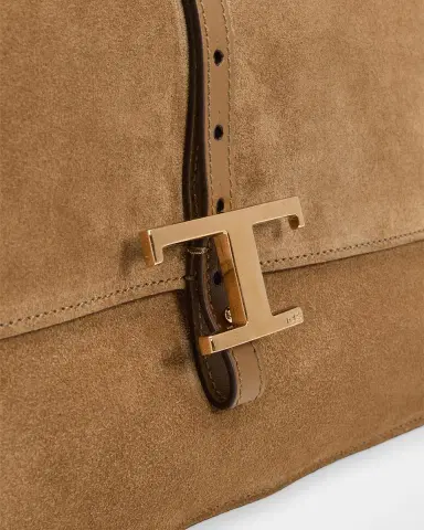 Tod 's T Timeless Suede Top-Handle Bag | Thumbnail 4 Tod 's T Timeless Suede Top-Handle Bag | Thumbnail 4