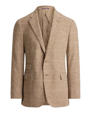Ralph Lauren Men's Kent Herringbone Plaid Wool Sportcoat | Thumbnail 1 Ralph Lauren Men's Kent Herringbone Plaid Wool Sportcoat | Thumbnail 1