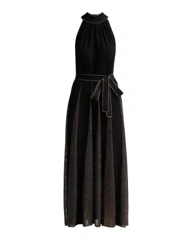 Zimmermann Valiant Metallic Halter Maxi Dress | Thumbnail 1 Zimmermann Valiant Metallic Halter Maxi Dress | Thumbnail 1