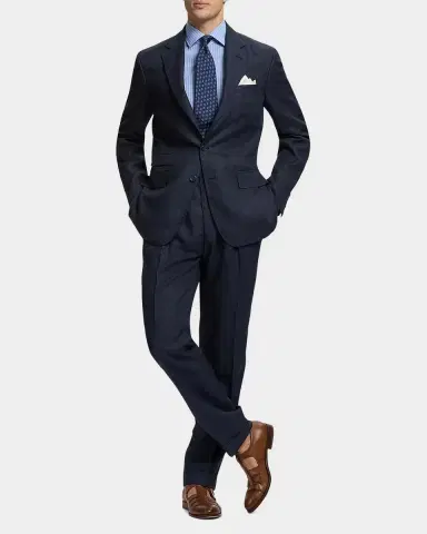 Ralph Lauren Men's Cotton Pinstripe Sport Shirt | Thumbnail 2 Ralph Lauren Men's Cotton Pinstripe Sport Shirt | Thumbnail 2