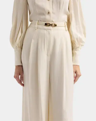 Zimmermann Belted Wide Leg Pants | Thumbnail 5 Zimmermann Belted Wide Leg Pants | Thumbnail 5