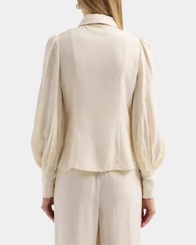 Zimmermann Utility Printed Tie-Neck Blouse | Thumbnail 3 Zimmermann Utility Printed Tie-Neck Blouse | Thumbnail 3