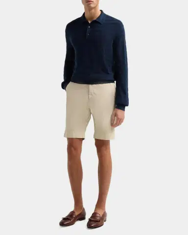 Ralph Lauren Tonal Textured Stripe Knit Polo Sweater | Thumbnail 2 Ralph Lauren Tonal Textured Stripe Knit Polo Sweater | Thumbnail 2
