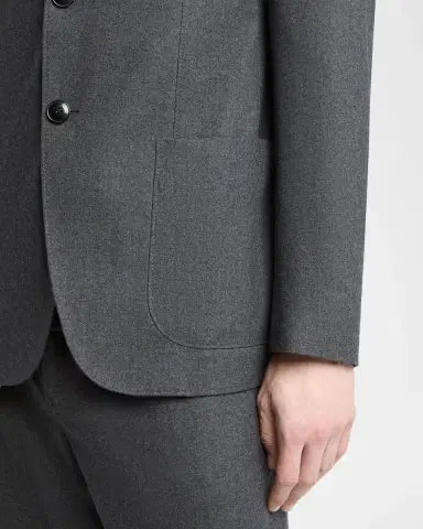 Giorgio Armani Men's Upton Cashmere-Stretch Blazer | Thumbnail 9 Giorgio Armani Men's Upton Cashmere-Stretch Blazer | Thumbnail 9