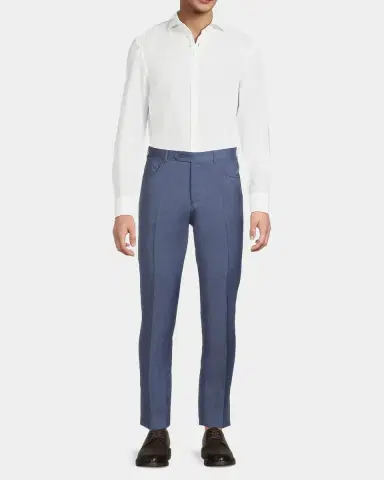 Canali Classic Solid Dress Trousers | Thumbnail 2 Canali Classic Solid Dress Trousers | Thumbnail 2
