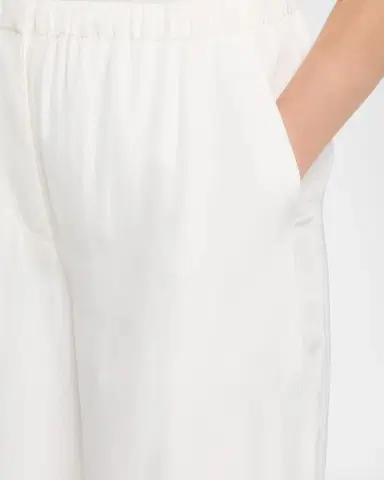 Theory Flowy Silk Twill Pants | Thumbnail 5 Theory Flowy Silk Twill Pants | Thumbnail 5