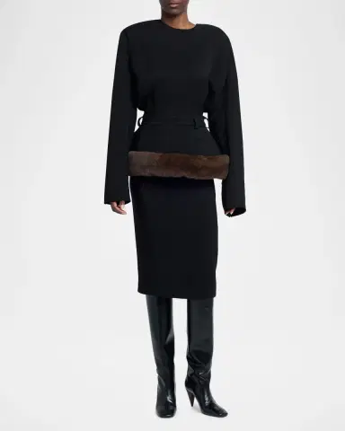 Stella McCartney 80MM Contrast-Heel Knee-High Boots | Thumbnail 3 Stella McCartney 80MM Contrast-Heel Knee-High Boots | Thumbnail 3