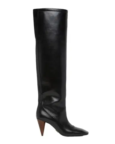 Stella McCartney 80MM Contrast-Heel Knee-High Boots | Thumbnail 1 Stella McCartney 80MM Contrast-Heel Knee-High Boots | Thumbnail 1