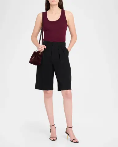 Saint Laurent Jamie Mini YSL Quilted Suede Crossbody Bag | Thumbnail 5 Saint Laurent Jamie Mini YSL Quilted Suede Crossbody Bag | Thumbnail 5