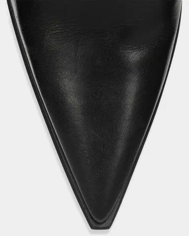 Rick Owens Point Toe Leather Wedge-Heel Ankle Boots | Thumbnail 3 Rick Owens Point Toe Leather Wedge-Heel Ankle Boots | Thumbnail 3