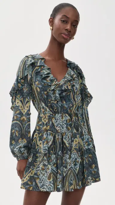 Ulla Johnson Vivi Silk Mini Dress | Thumbnail 2 Ulla Johnson Vivi Silk Mini Dress | Thumbnail 2