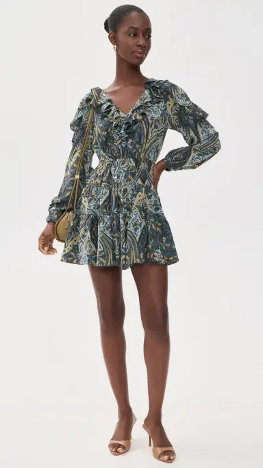 Ulla Johnson Vivi Silk Mini Dress | Thumbnail 5 Ulla Johnson Vivi Silk Mini Dress | Thumbnail 5