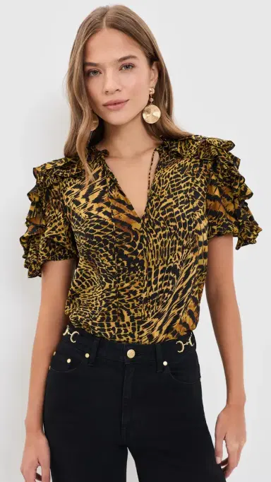 Ulla Johnson Josephine Silk Top | Thumbnail 2 Ulla Johnson Josephine Silk Top | Thumbnail 2